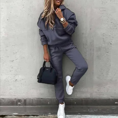 Women's Hooded Jogger Set - Just Fit 