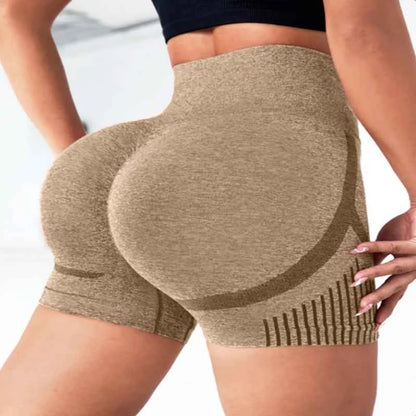 Women’s Yoga Shorts Seamless  High Waist