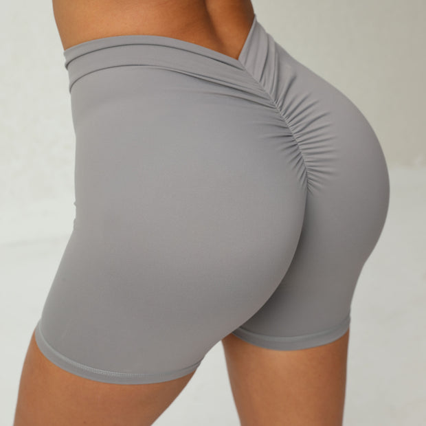 Women’s  Deep V-shaped Scrunch Shorts