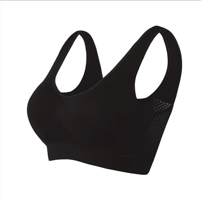 Seamless Mesh Women Sports Bras - Just Fit 