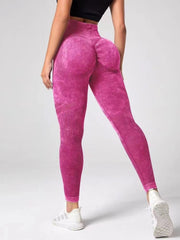 Women’s Hollow Seamless Leggings High Waist