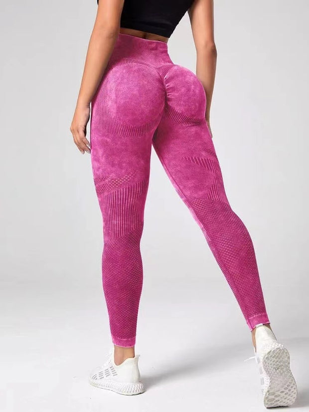 Women’s Hollow Seamless Leggings High Waist