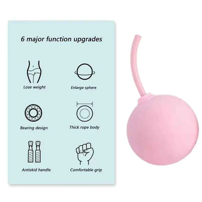 1Pcs Cordless Jump Rope Home Gym Equipment with Heavy Balls