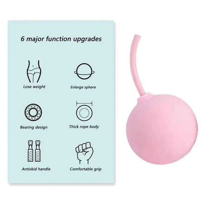 1Pcs Cordless Jump Rope Home Gym Equipment with Heavy Balls