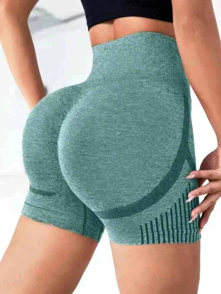 Women’s Yoga Shorts Seamless  High Waist