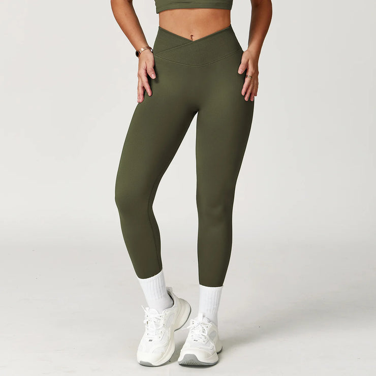 Women’s Leggings, High Waist Scrunch Butt Push Up Yoga Pants Active Wear