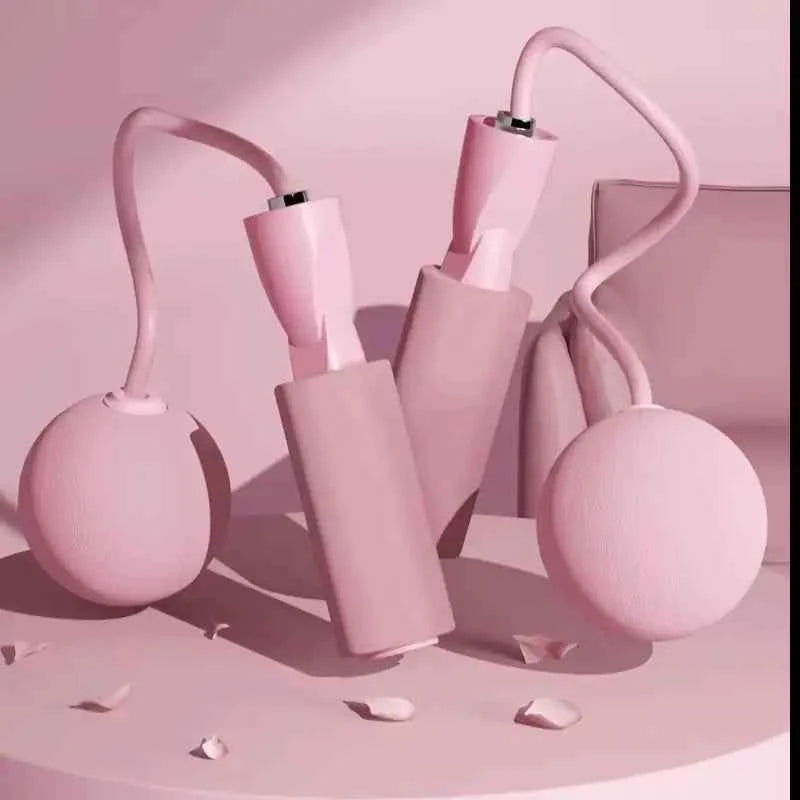 1Pcs Cordless Jump Rope Home Gym Equipment with Heavy Balls