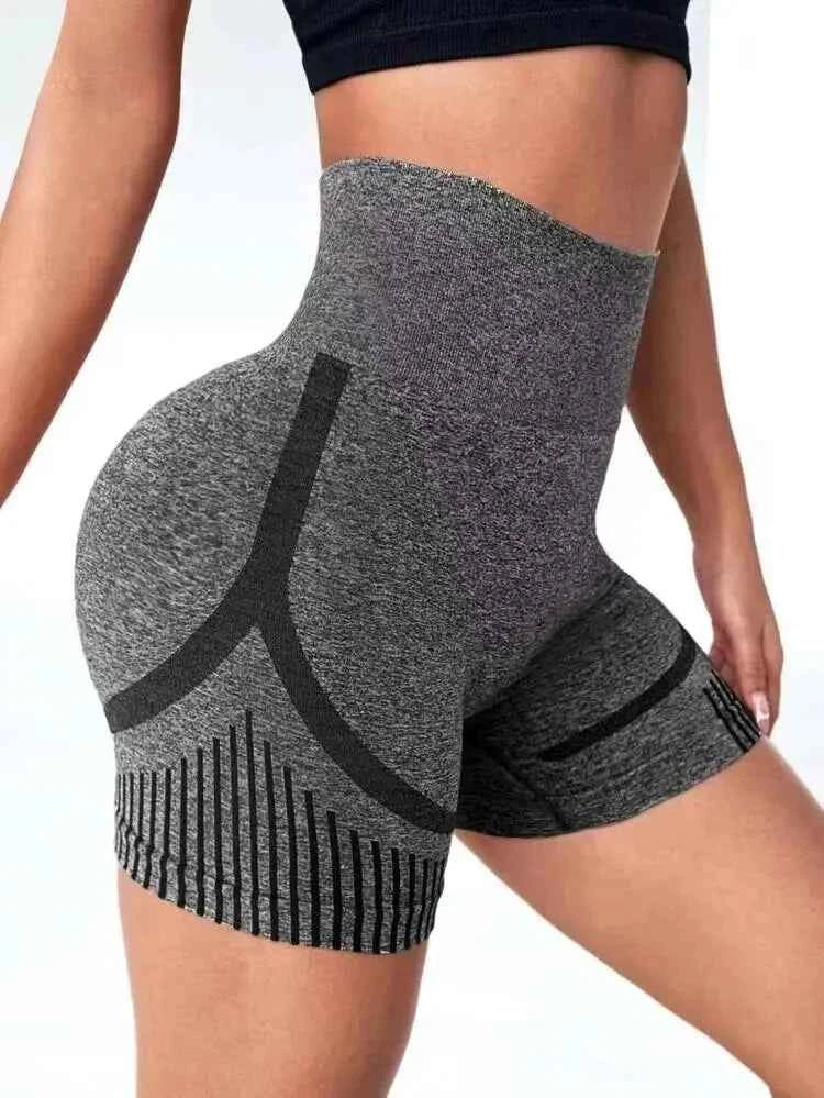 Women’s Yoga Shorts Seamless  High Waist