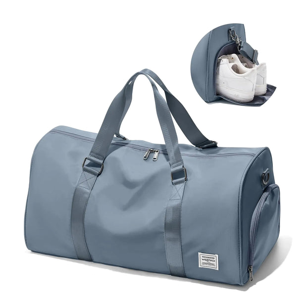 Gym Bag for Men Women with Shoe Compartment, Travel Duffle Bag