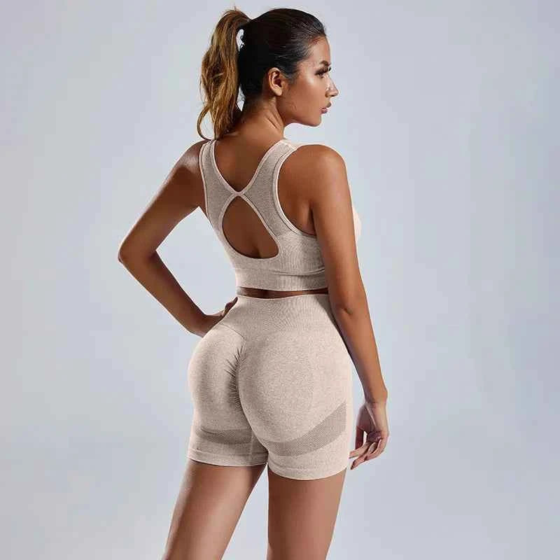 Women's New Seamless Yoga Set