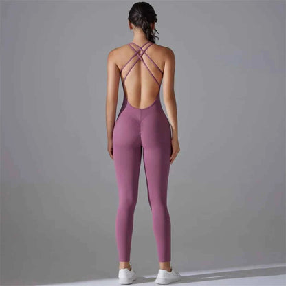 Women’s V Back Bodysuit Scrunch