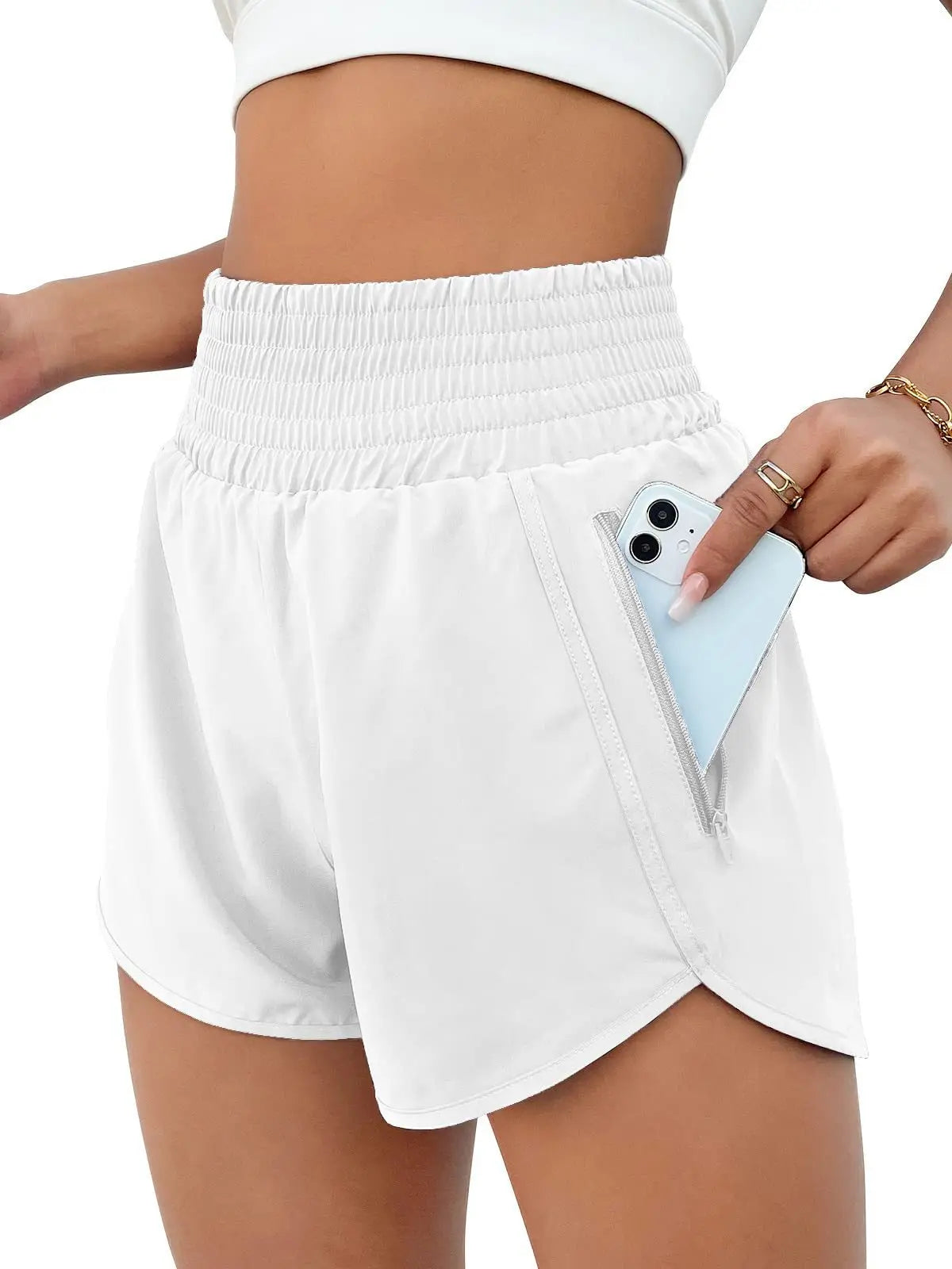 Women High Waist Shorts - Just Fit 