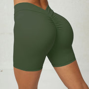 Women’s  Deep V-shaped Scrunch Shorts