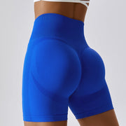 Woman’s Seamless Shorts High Waist Push Up Booty Scrunch Butt Active wear