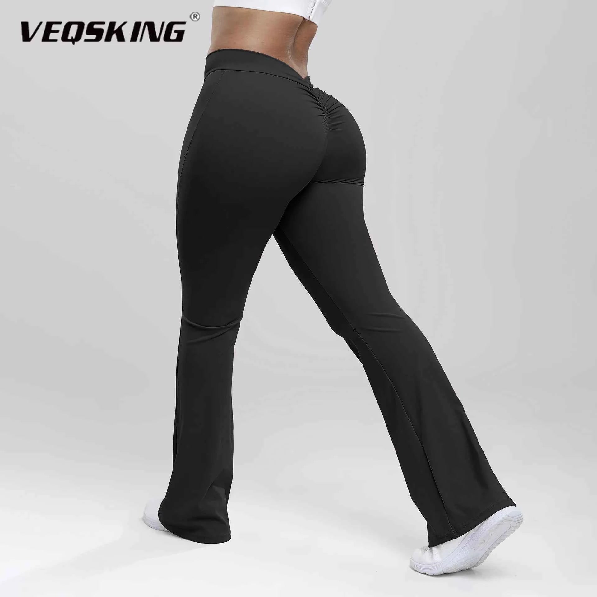 Women’s V Back Flared Leggings