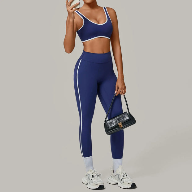 Women’s Sport Bra And Leggings High Waist Active Wear Quick Drying