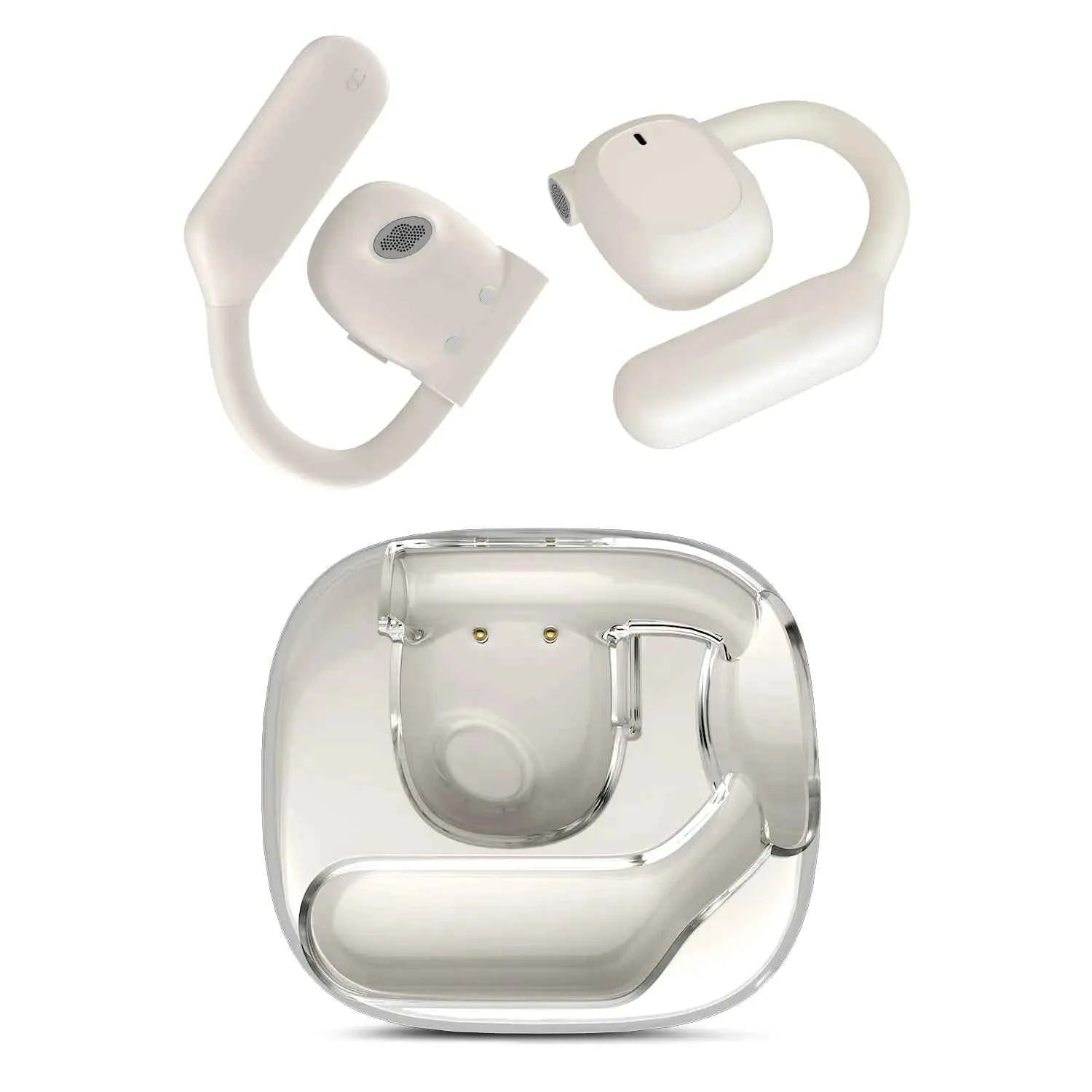 NEOQOQO Open Ear 70H Playtime Air Conduction Earbuds W/Charging