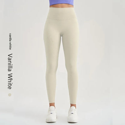 Woman's High Waisted Leggings - Just Fit 