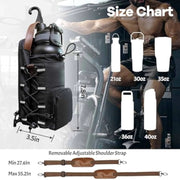 Waterproof Gym Bag with Bottle Holder – Fitness Travel Duffel