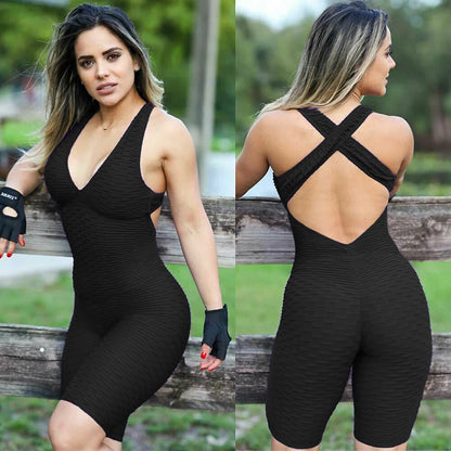 Women’s Jumpsuit Sleeveless Backcross - Just Fit 