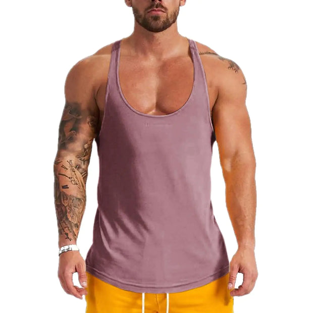 Muscle Killer  Mens Bodybuilding Stringer Tank Tops Y-Back