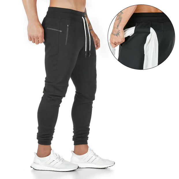 Camouflage Fitness Joggers for Active Men