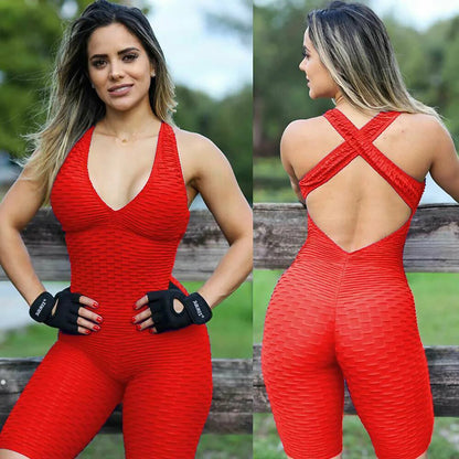 Women’s Jumpsuit Sleeveless Backcross - Just Fit 