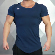 Men's Fitted Sports T-Shirt for Active Wear
