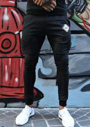 Sporty Tapered Fitness Pants for Active Wear