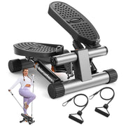 Niceday Steppers for Exercise Mini Monitor with Resistance Bands 300LBS