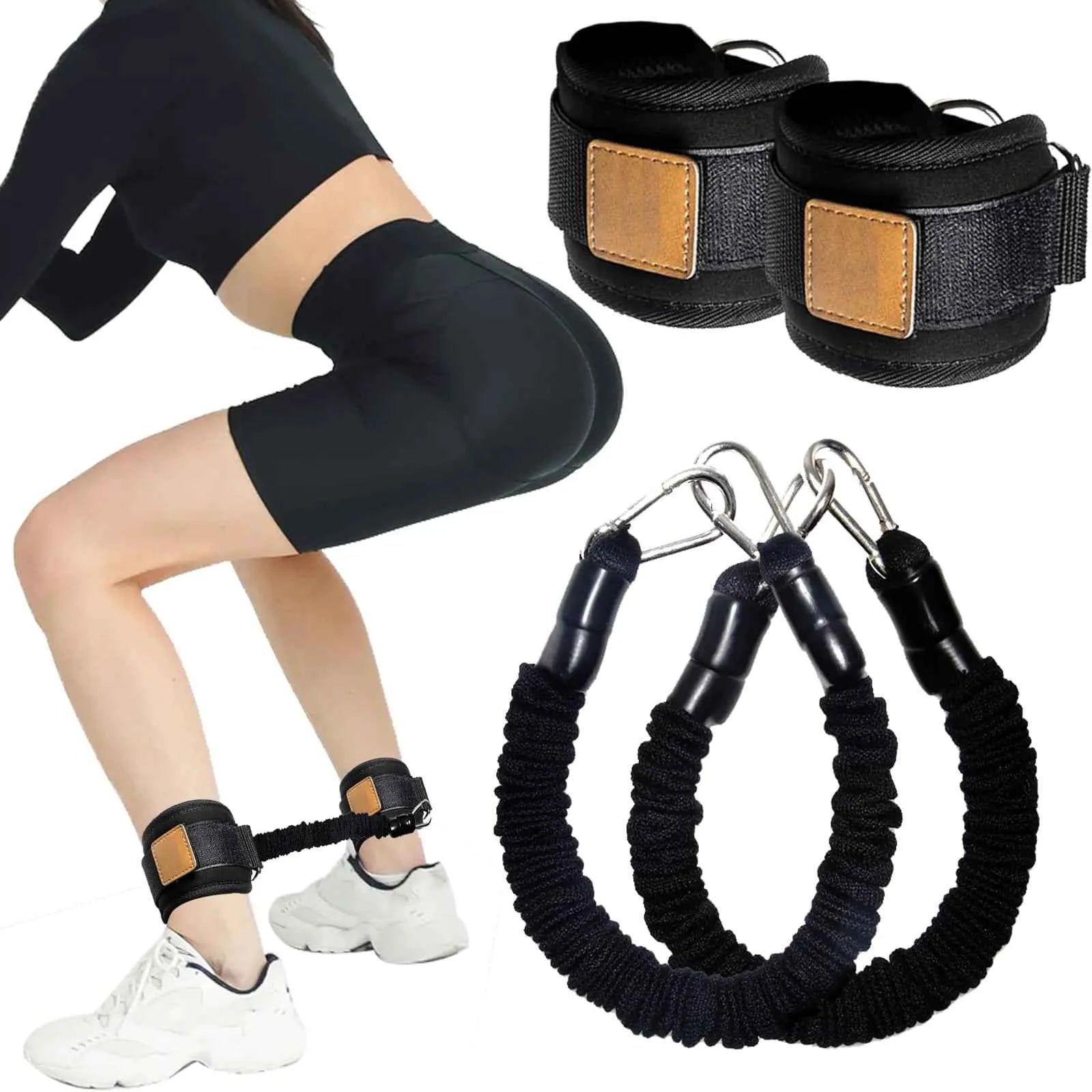 Ankle Resistance Bands with for Leg Booty Butt Lift