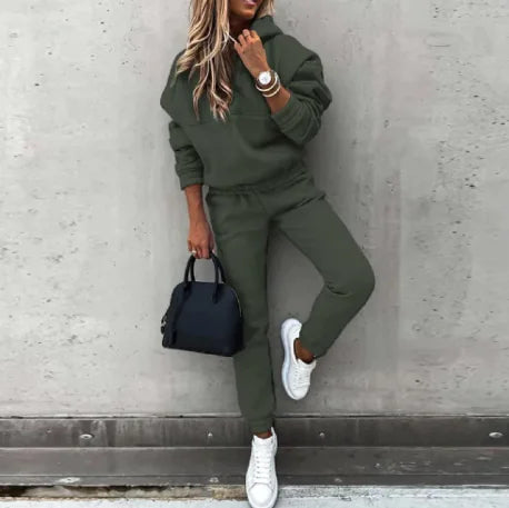 Women's Hooded Jogger Set - Just Fit 