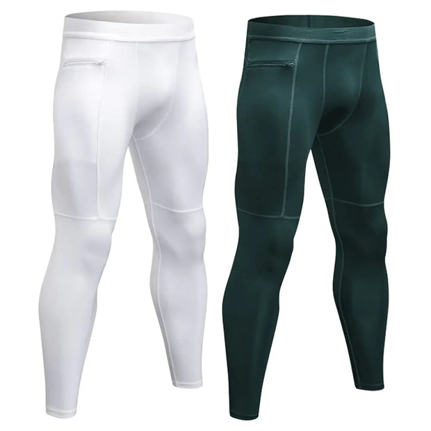 WRAGCFM Compression Leggings for Men Active Compression Quick Dry
