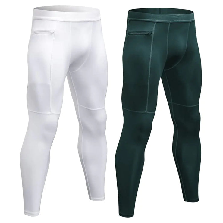 WRAGCFM Compression Leggings for Men Active Compression Quick Dry