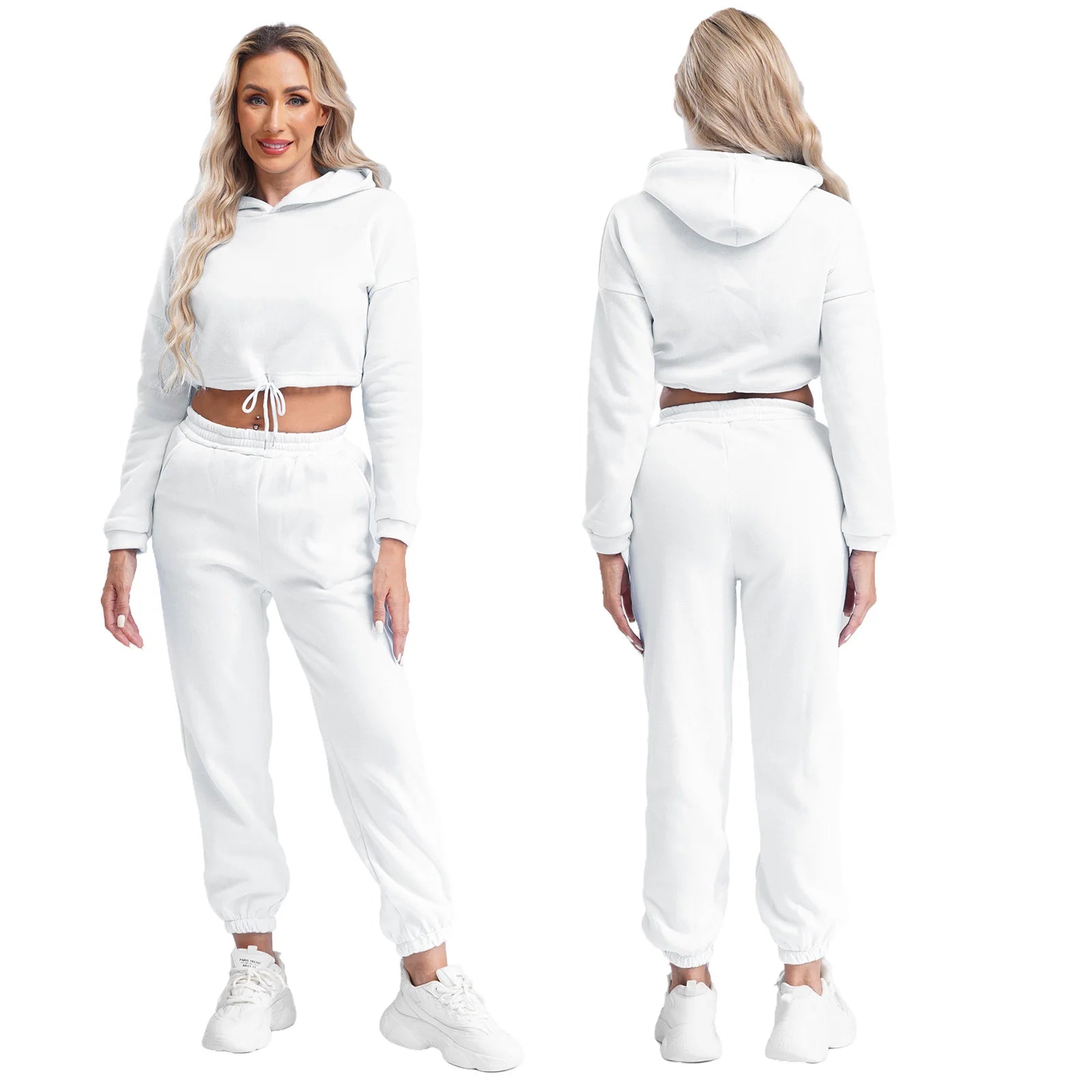 Womens Fleece-Lined Tracksuit - Just Fit 