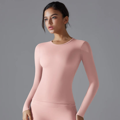 Women’s Long Sleeve Dry Fit Top - Just Fit 