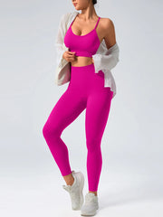 Women's 2 Piece Seamless Top & Leggings