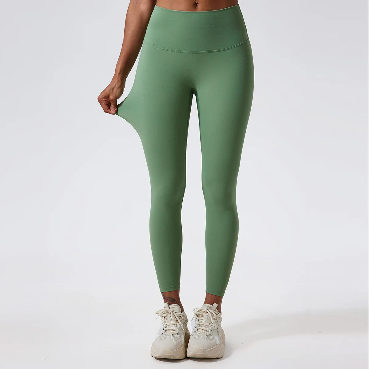 High Waist Butt Lift Leggings - Seamless Yoga Pants for Women - Just Fit 