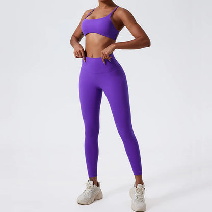 High Waist Butt Lift Leggings - Seamless Yoga Pants for Women - Just Fit 