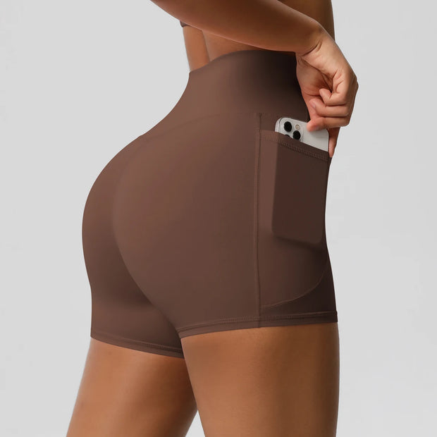 Women’s Sports Shorts With Pocket
