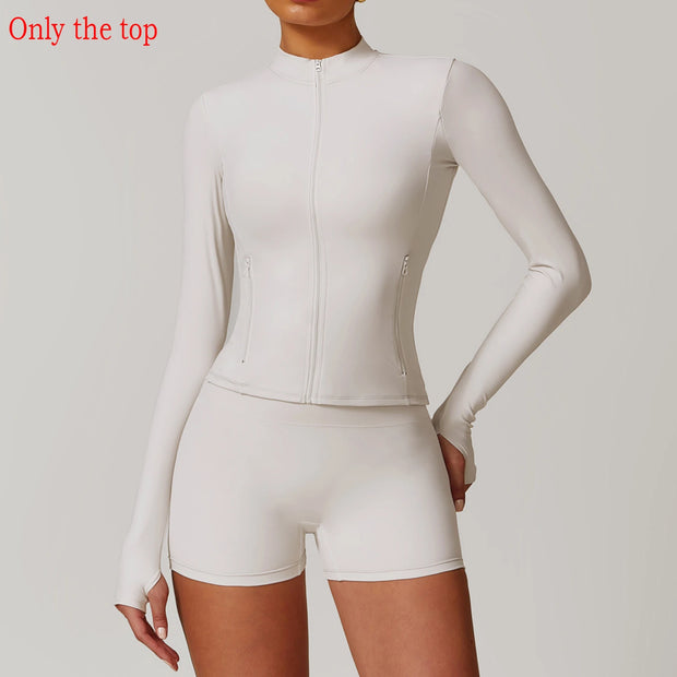Long Sleeve Women’s Zip Jacket