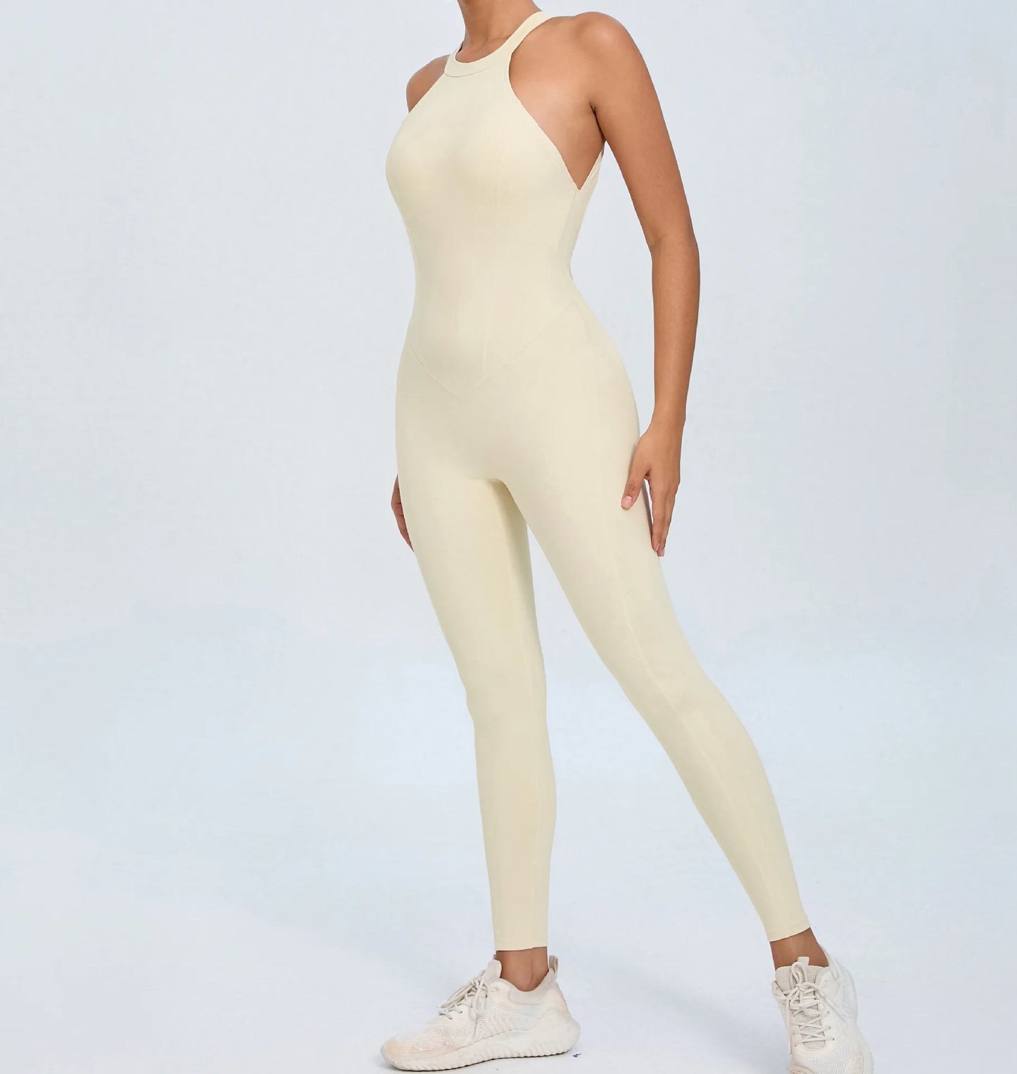 2025 Women's Halter Sports Romper - Just Fit 