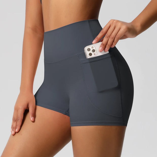 Women’s Sports Shorts With Pocket