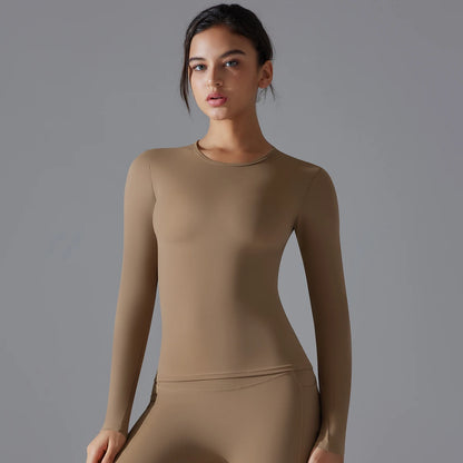 Women’s Long Sleeve Dry Fit Top - Just Fit 