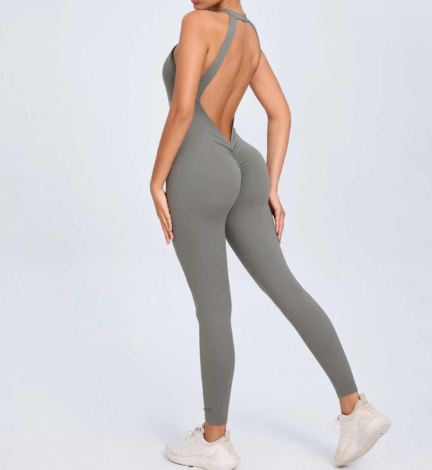 2025 Women's Halter Sports Romper - Just Fit 