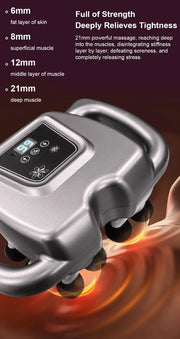 Fascia Muscle Massager Gun Sixteen-head High Frequency