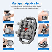 22-Head Fascia. High-Frequency Vibration Body Massage