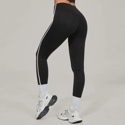 Women's Yoga Leggings - High Waist Push Up Fitness Pants - Just Fit 