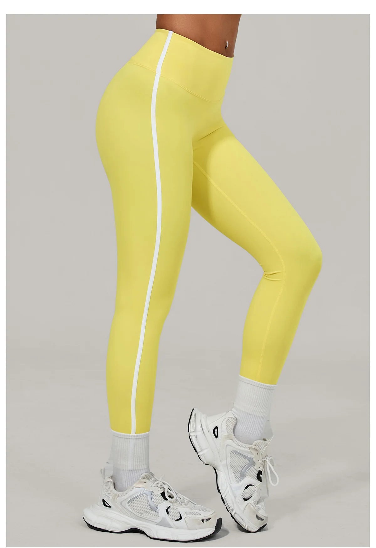 Women's Yoga Leggings - High Waist Push Up Fitness Pants - Just Fit 