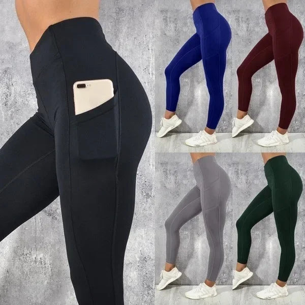 Women’s Leggings High Waist with Pocket Butt Liftting